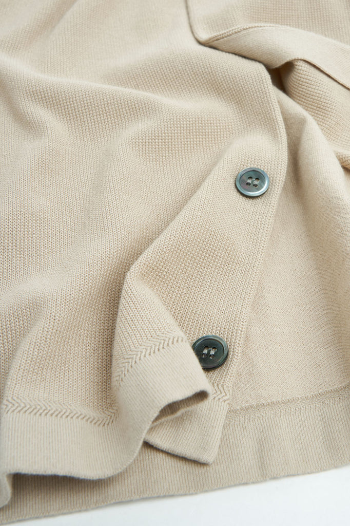 ABCL Garments Short Sleeve Shirt Knit Oyster