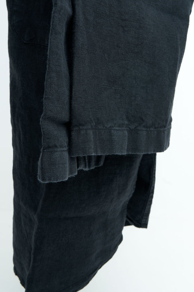 Indigofera Jeans Delray Shirt Linen Canvas Marshall Black