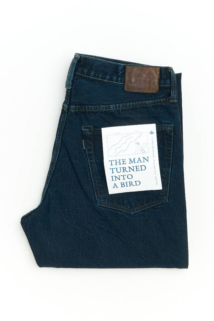 Omoto Denim 0415 Straight Fit 13.5oz Selvegde Sumizome Overdyed 