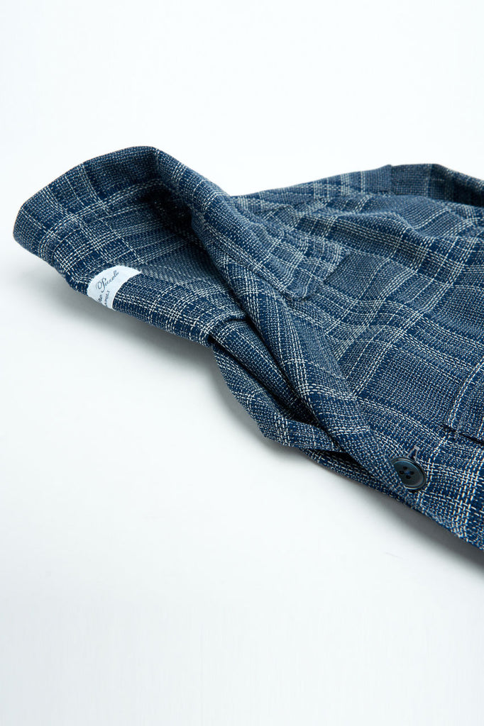 Salvatore Piccolo Overshirt Vietnam Cotton/Wool Check