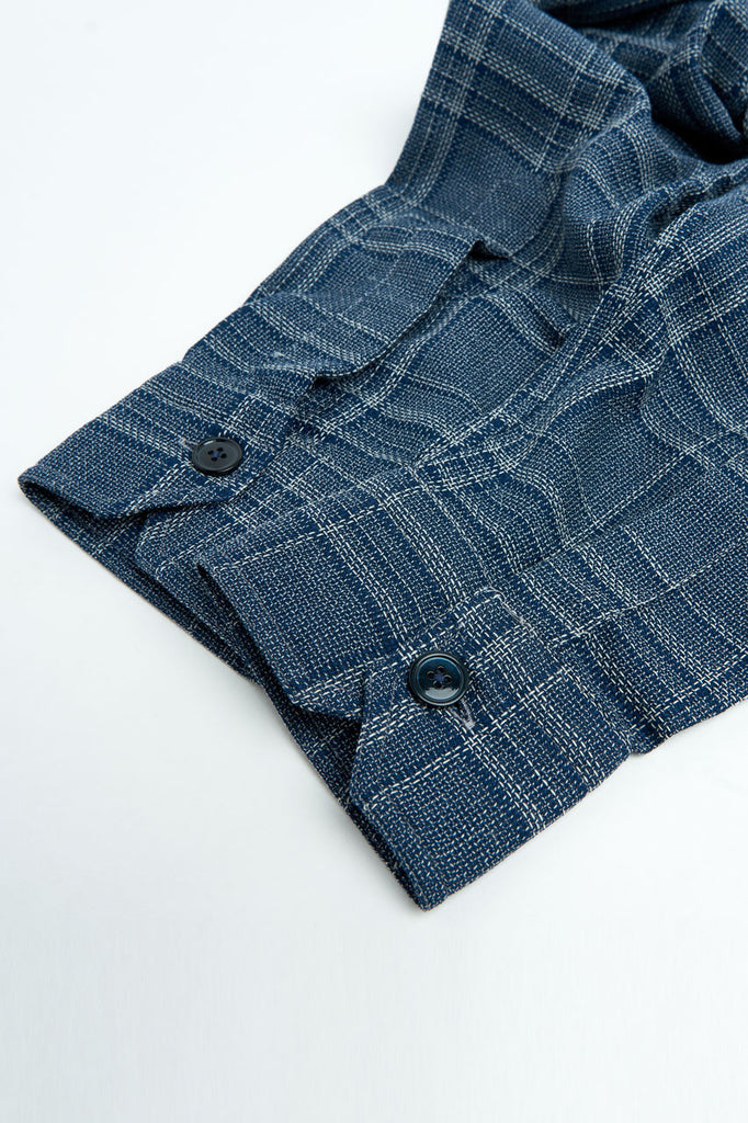 Salvatore Piccolo Overshirt Vietnam Cotton/Wool Check