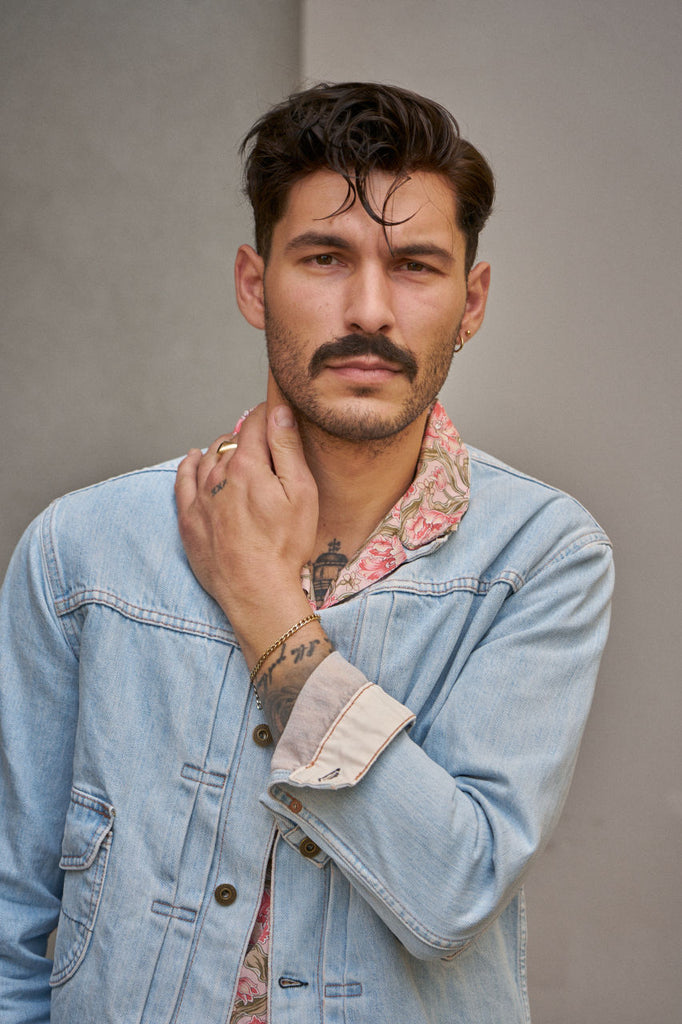 Scarti Lab Type 2 Jacket 703-ST820 Super Bleach | SUNSETSTAR