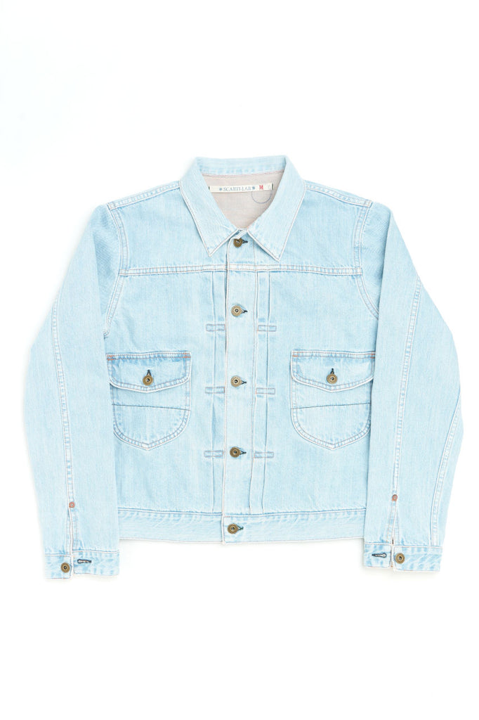 Scarti Lab Type 2 Jacket 703-ST820 Super Bleach | SUNSETSTAR