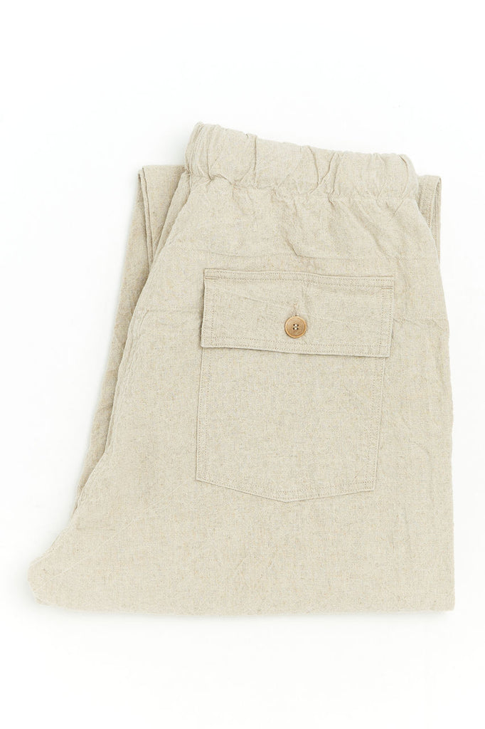 Seuvas Linen/Cotton Relaxed Pants Natural | SUNSETSTAR