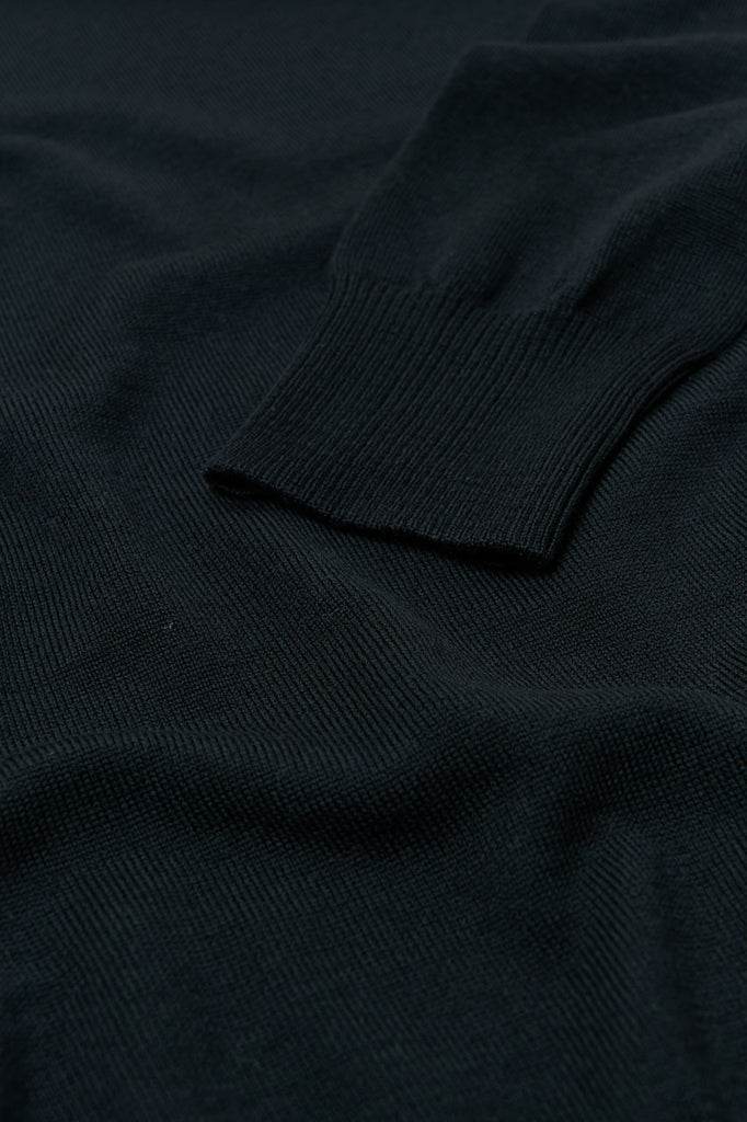GRP Knitwear Fine Knit Crew SF TEC 1 Merino Black