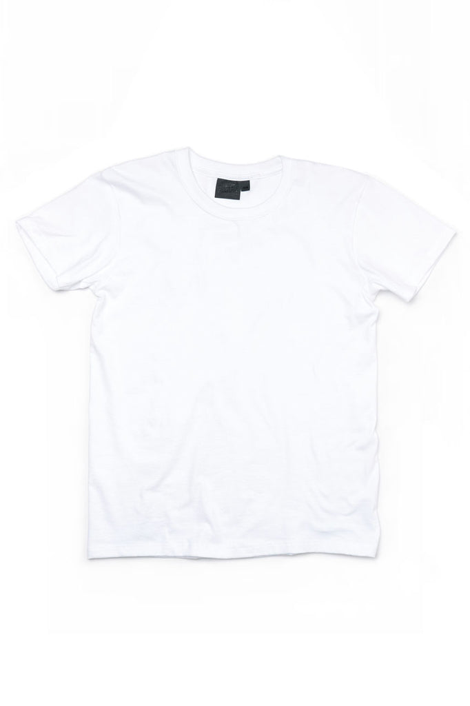 Naked and Famous Denim Circular Knit T-Shirt White