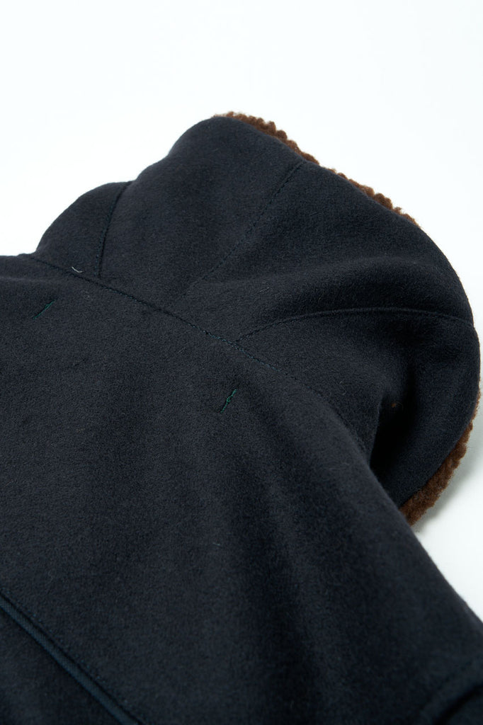 Scarti Lab Shawl Collar Coat 709-SE464 Casentino Wool Navy
