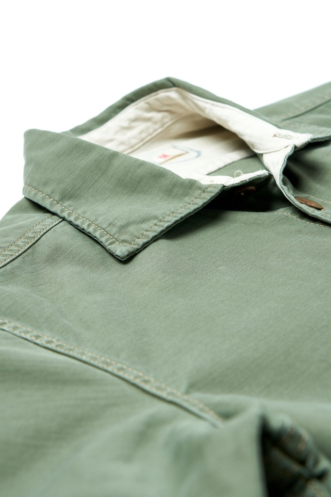 Scarti Lab Shirt/Jacket 401-SG824 Satin Green B(N)B Collection