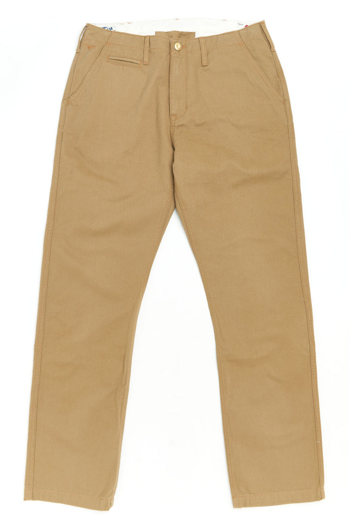 Benzak BC-05 Loose Chinos 8.5oz Japanese Chino Cloth Camel