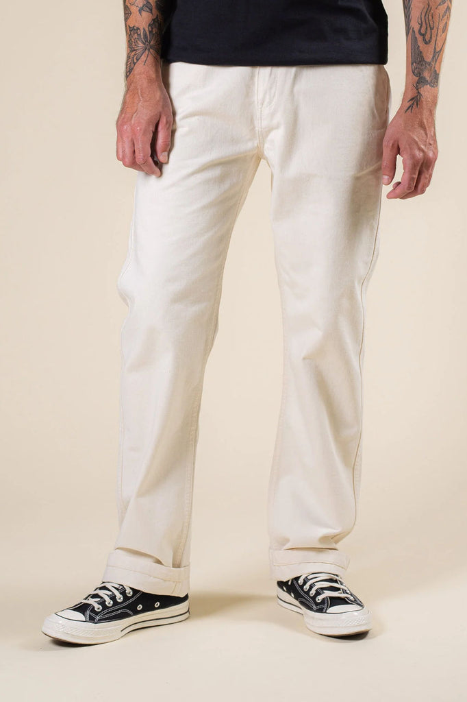 Benzak BC-05 Loose Chinos 8.5oz Japanese Chino Cloth Natural