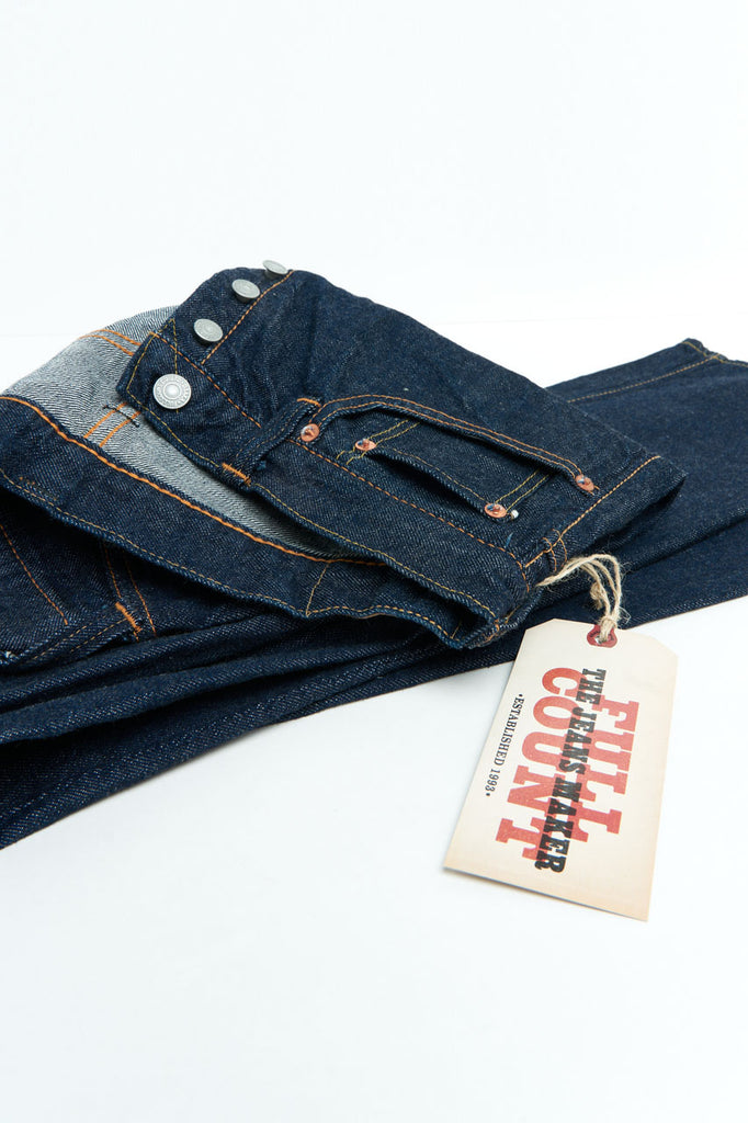 Fullcount 1108W Slim Straight Selvedge Denim 13.7oz