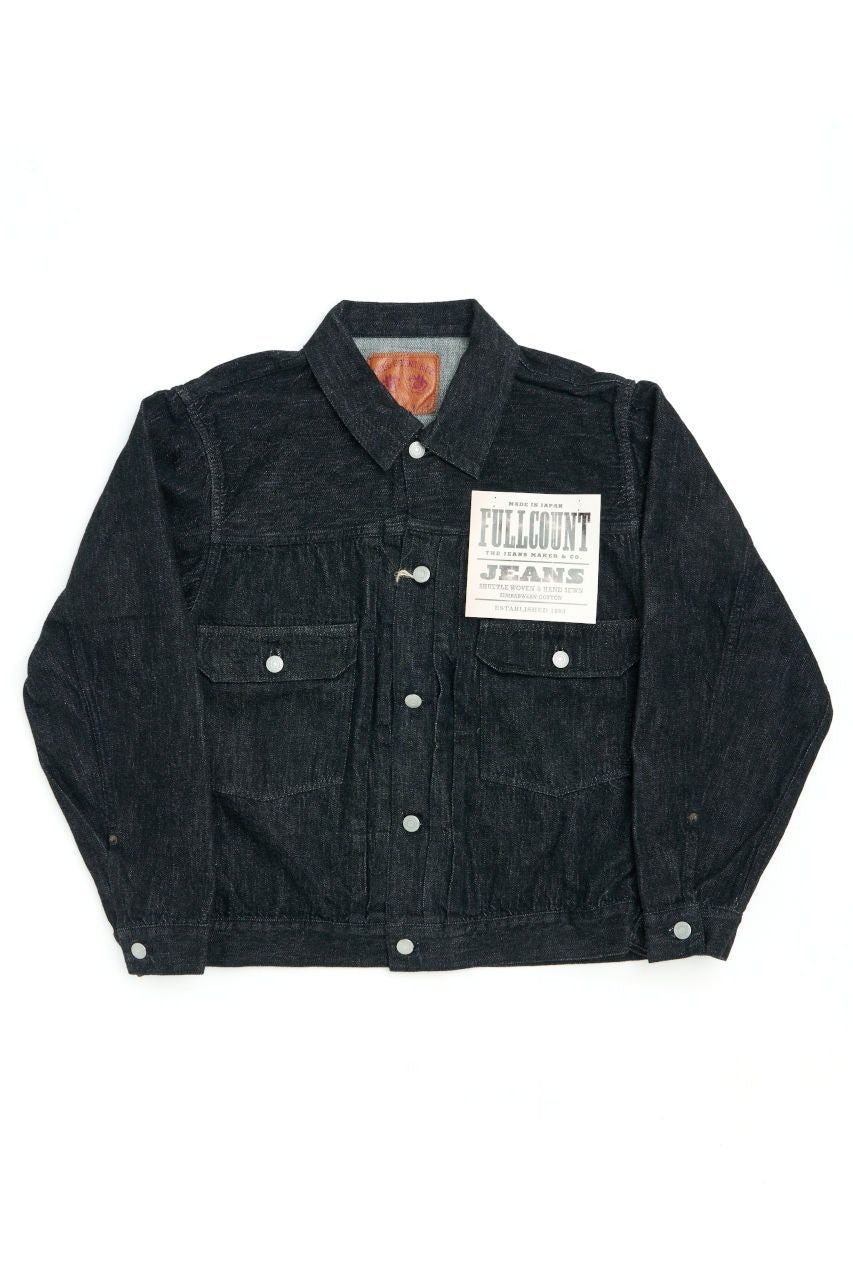 Fullcount 2102BKSS Type 2 Denim Jacket 11.5oz | SUNSETSTAR