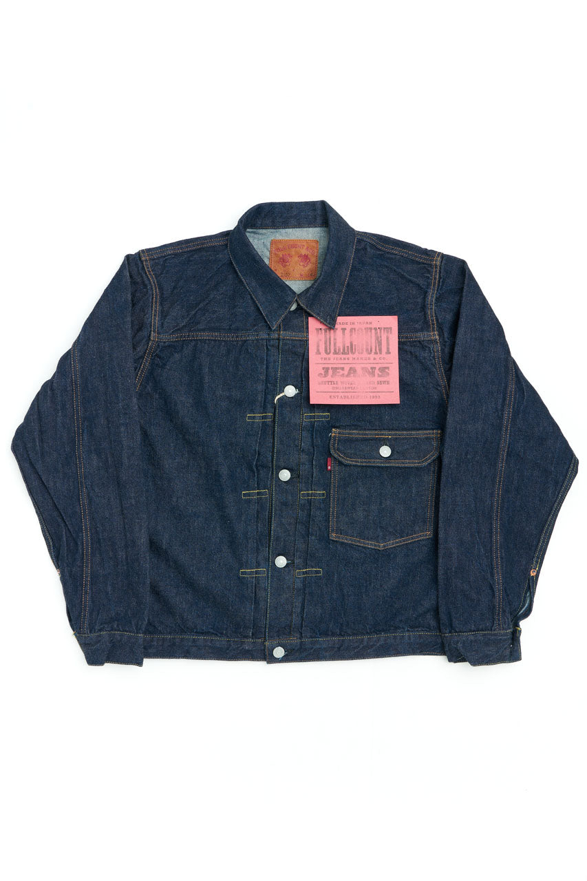 定価3.6万 DENIM JACKET TYPE 1ST ONE WASH 36 Kapital 14 Oz. Denim 1St One Wash Jacket Indigo Men's - FW24