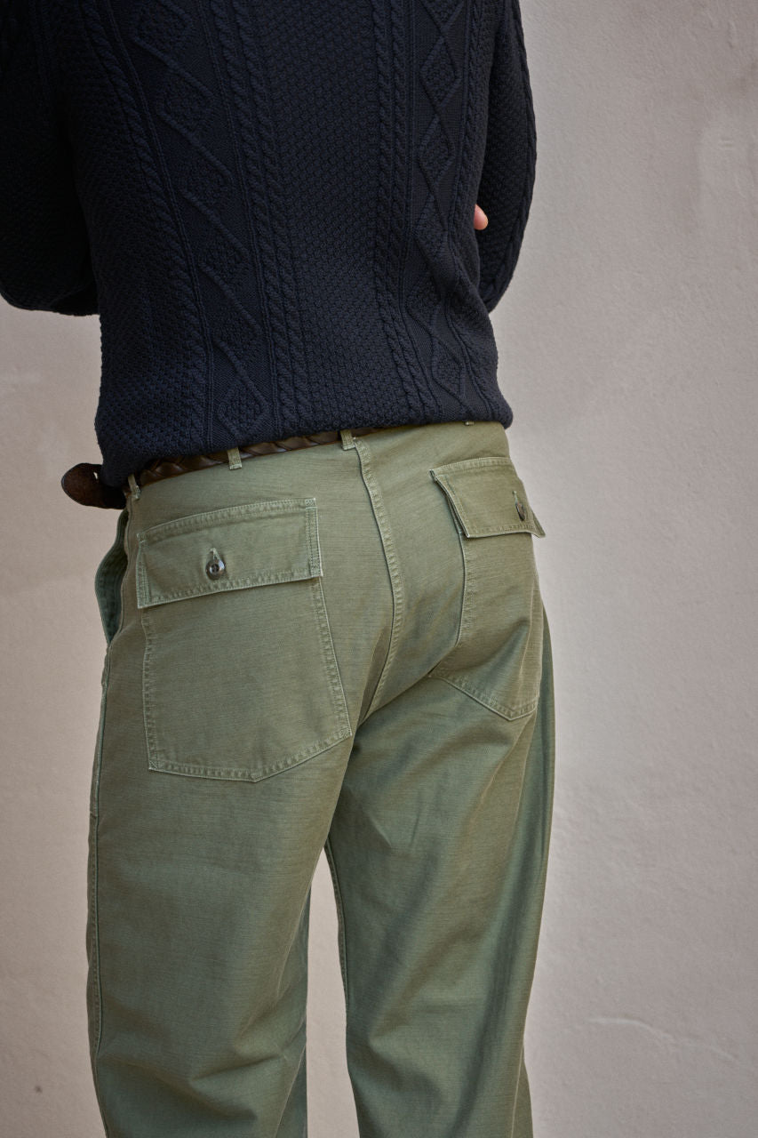 Fullcount Utility Trousers 1992-24A Olive Drab | SUNSETSTAR