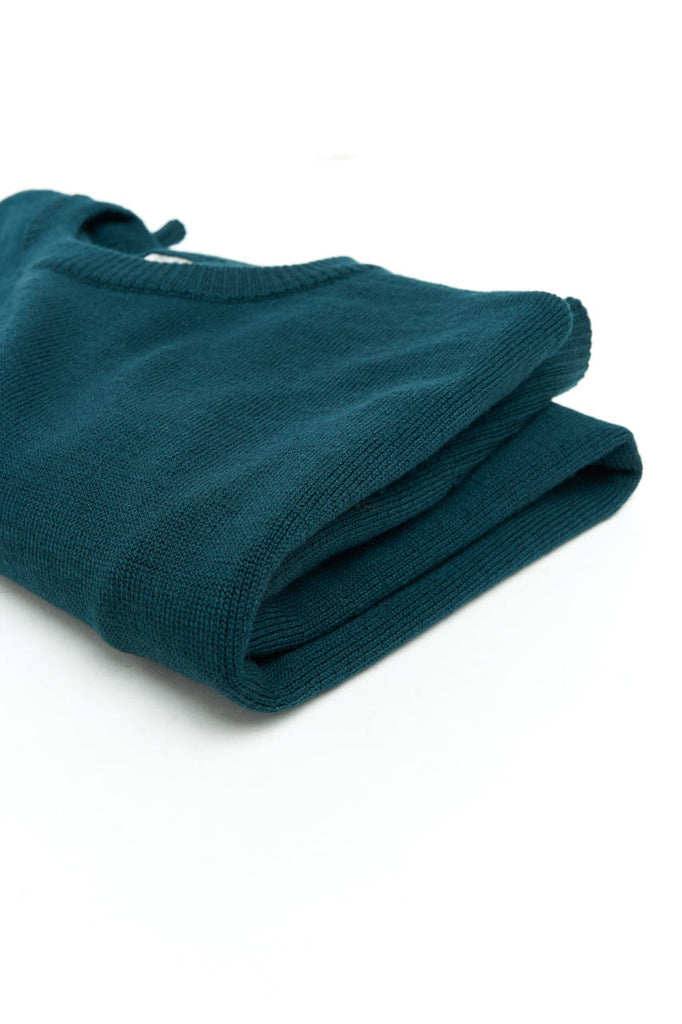 GRP Knitwear Fine Knit Crew TEC 1 Merino Jungle Green
