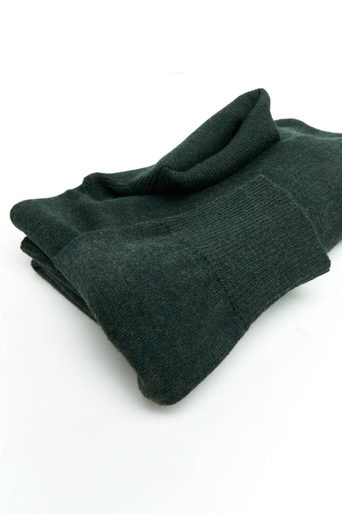 GRP Knitwear Fine Knit Roll Neck TEC 1 Merino Dark Green
