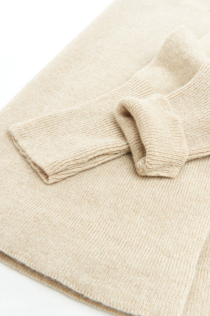 GRP X CASA-ISAAC Crew Neck Alpaca/Linen/Hemp Beige