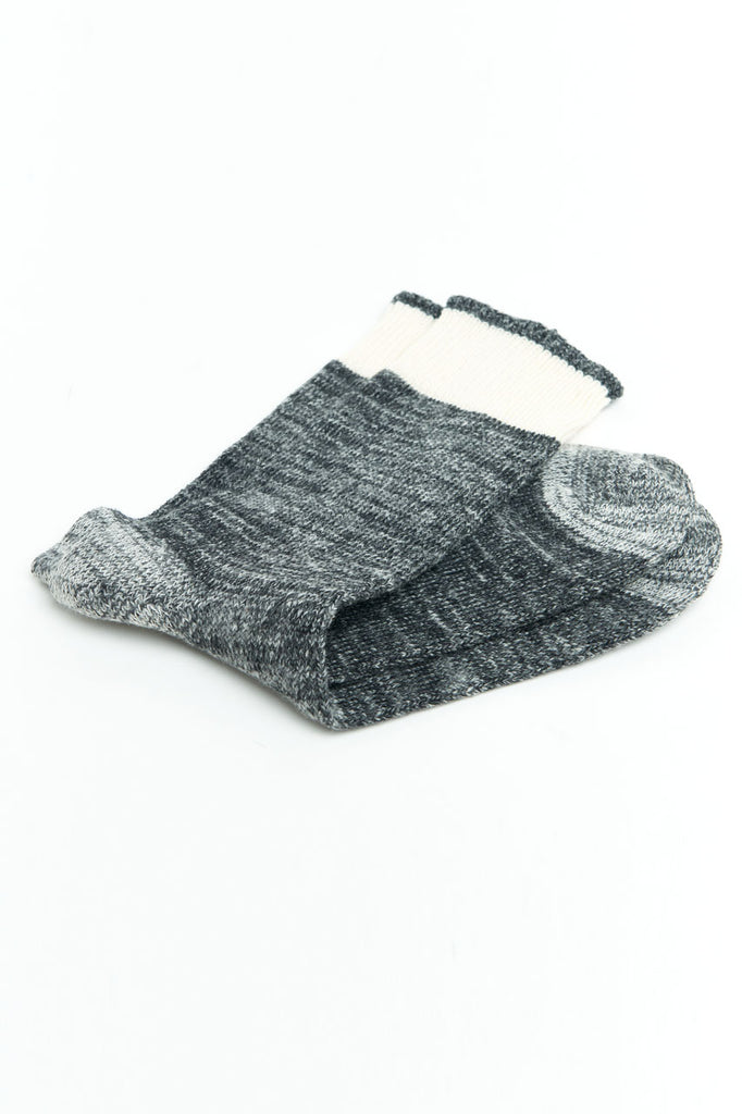 Homespun Knitwear Dustbowl Work Socks Charcoal