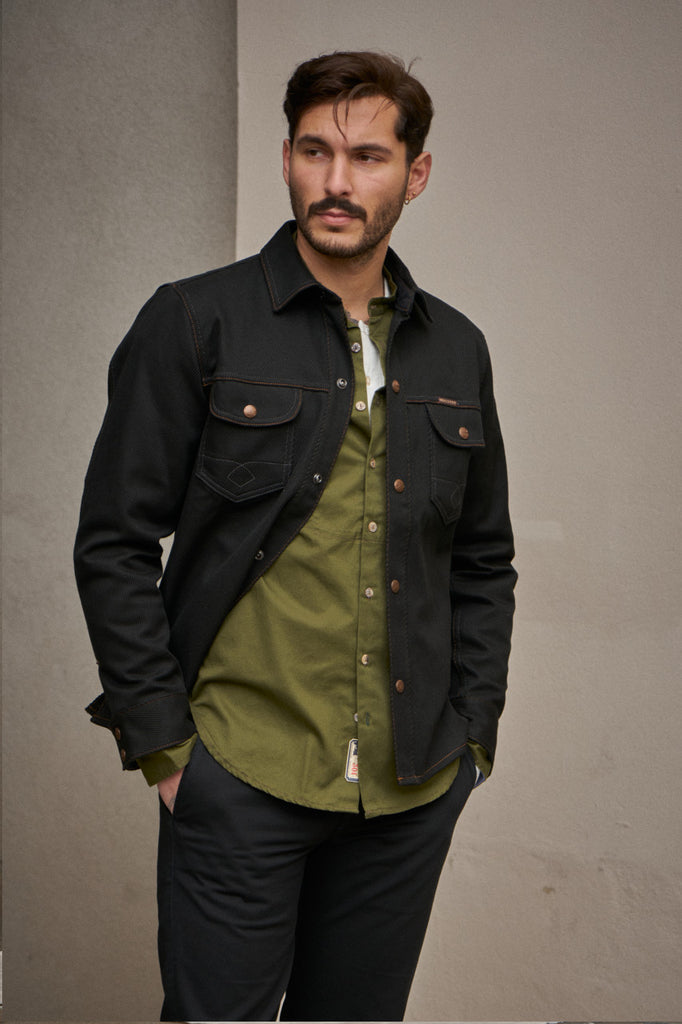 Indigofera Jeans Copeland Shirt/Jacket Karsey Black