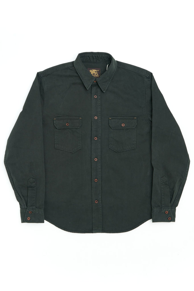 Indigofera Jeans Alamo Shirt Greek Pitch