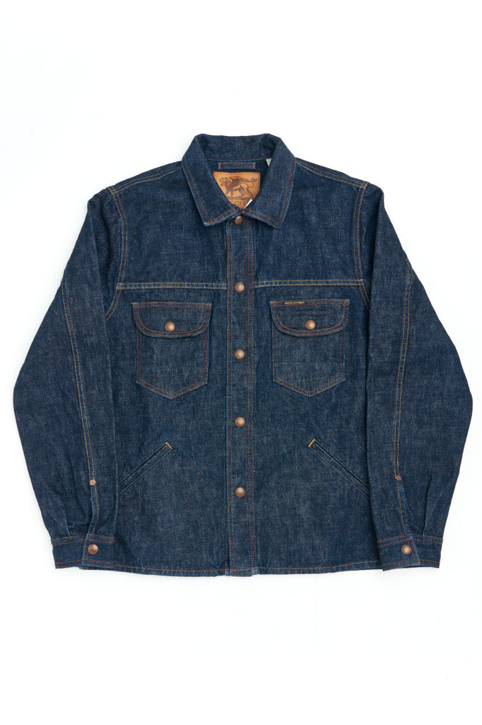 Indigofera Jeans Fargo Trucker Jacket Shiroyama Rinsed