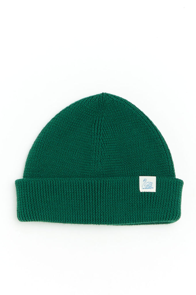 Merz b. Schwanen Merino Wool Watch Cap Moss