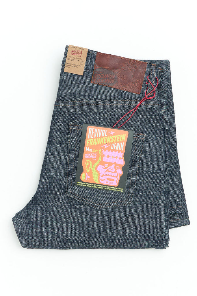 Naked & Famous Denim Easy Guy Revival Frankenstein