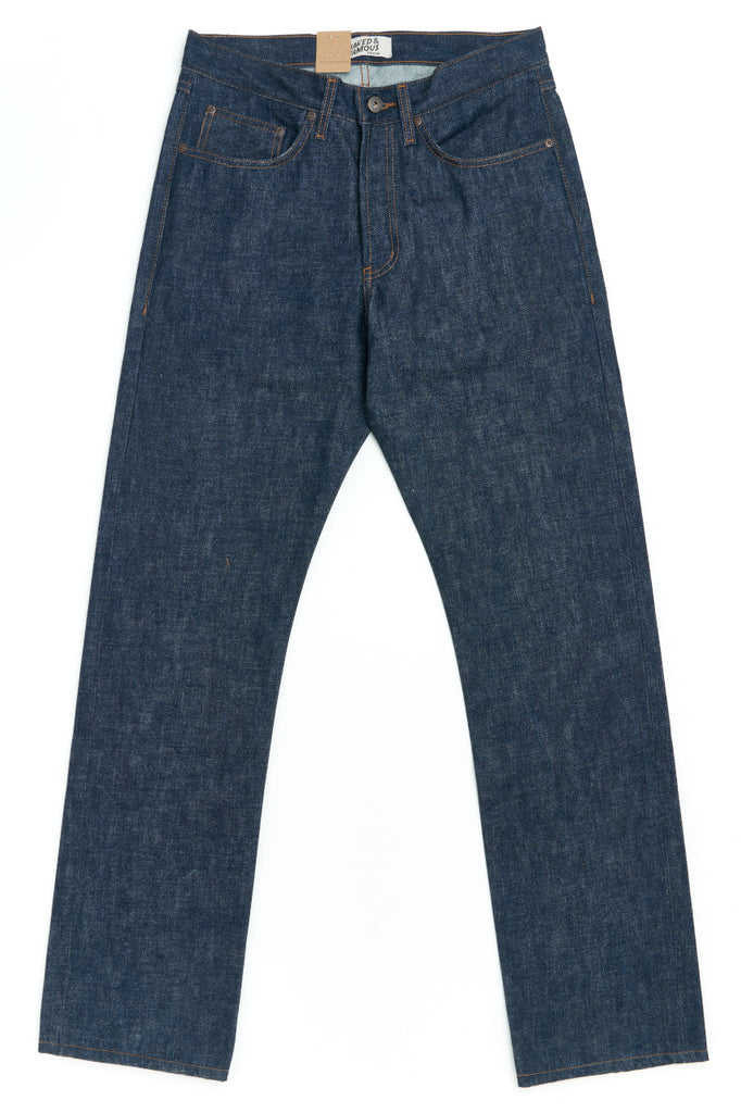 Naked & Famous Denim True Guy Blue Wave Selvedge