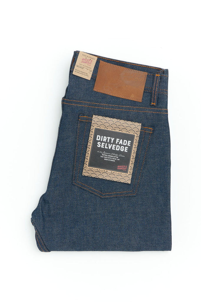 Naked and Famous Denim Weird Guy Dirty Fade Selvedge