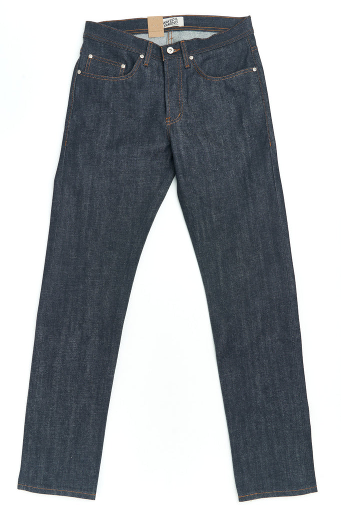 Naked & Famous Denim Weird Guy Forever Blue Selvedge