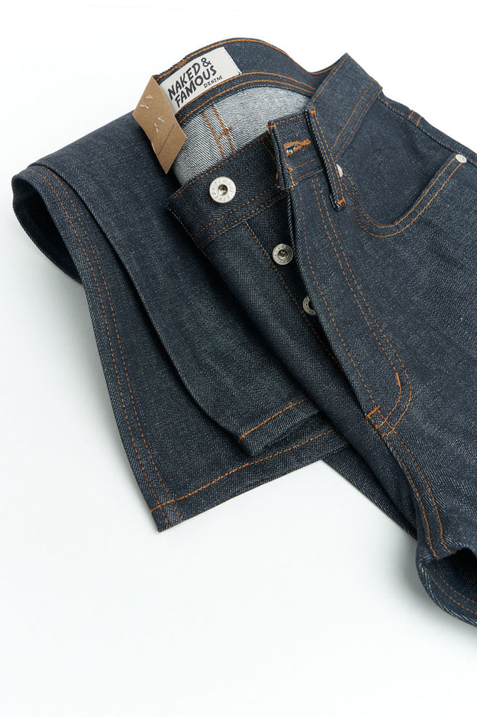 Naked & Famous Denim Weird Guy Forever Blue Selvedge