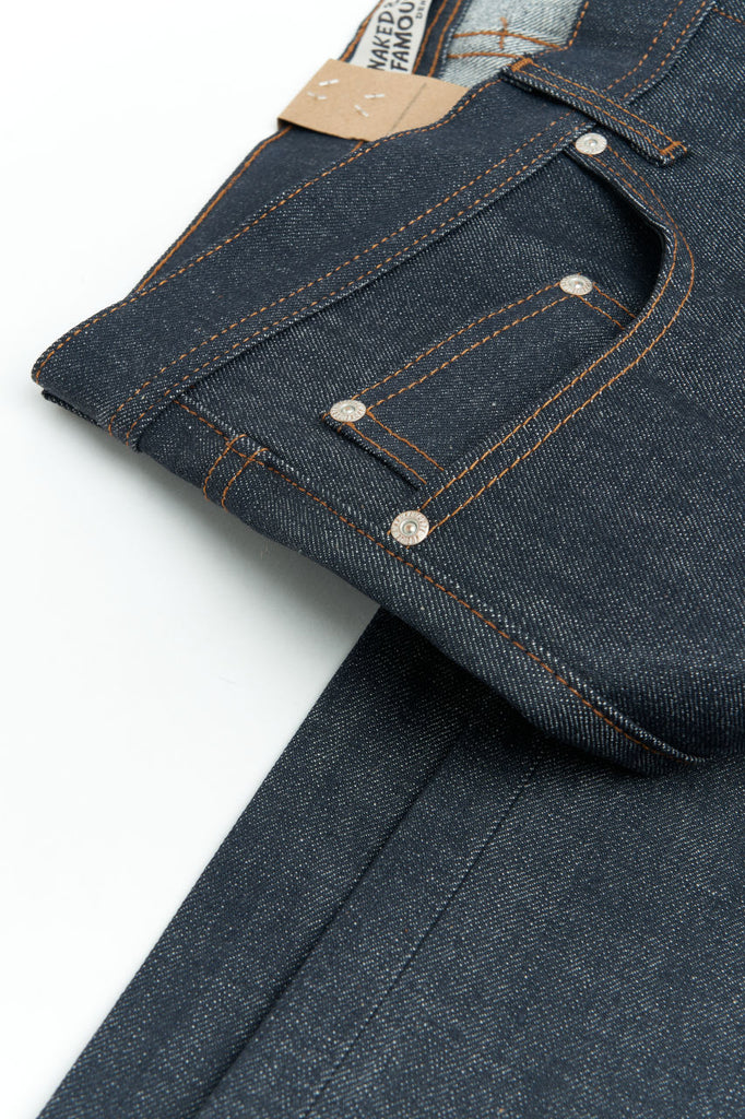 Naked & Famous Denim Weird Guy Forever Blue Selvedge