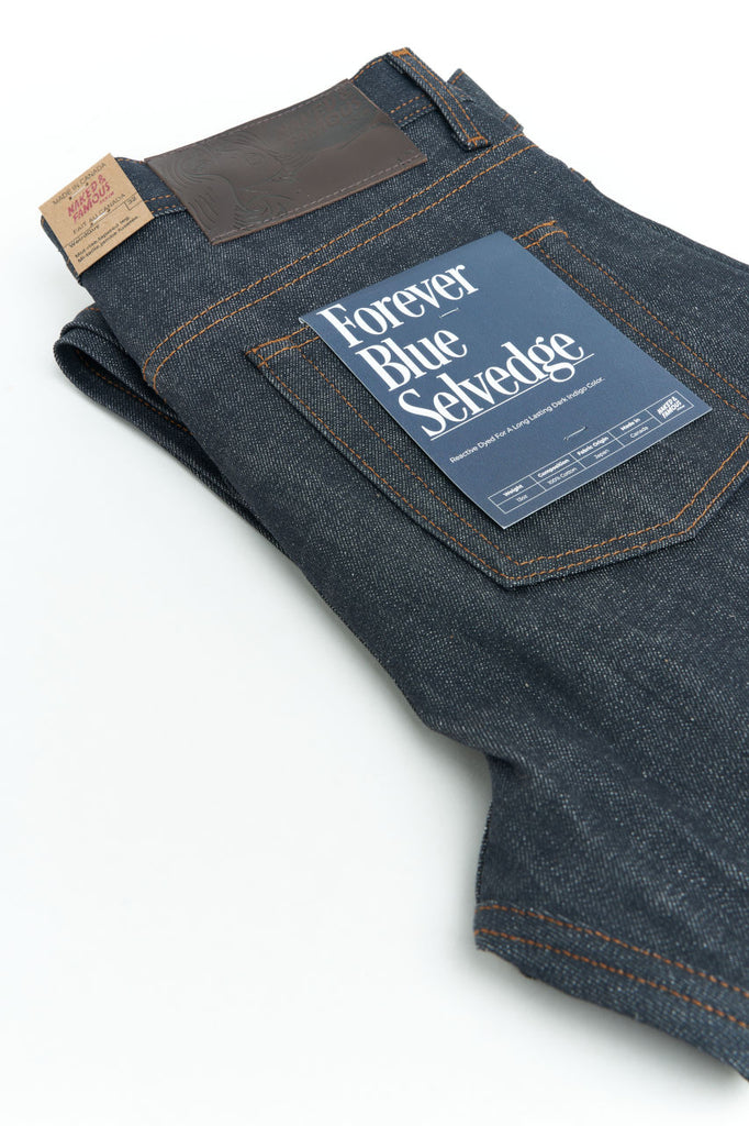 Naked & Famous Denim Weird Guy Forever Blue Selvedge