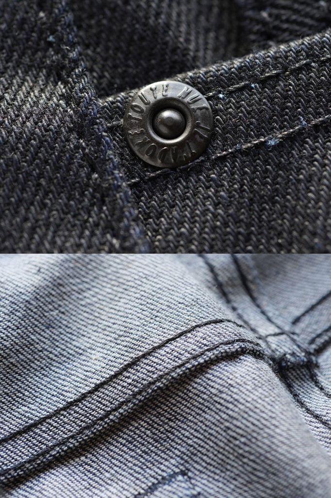 Naked & Famous Denim Weird Guy Sumi Ink Coated Selvedge