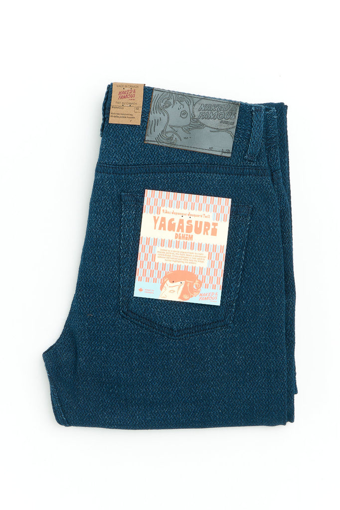 Naked & Famous Denim Weird Guy Yagasuri Denim