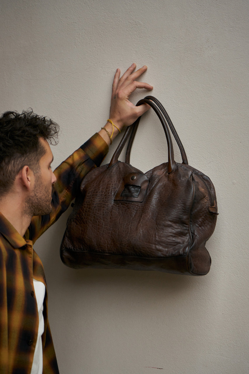 Numero 10 Monzeglio Bag Extra Chocolate Leather | SUNSETSTAR