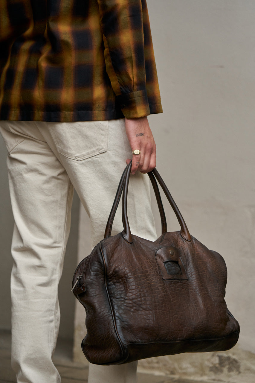 Numero 10 Monzeglio Bag Extra Chocolate Leather | SUNSETSTAR