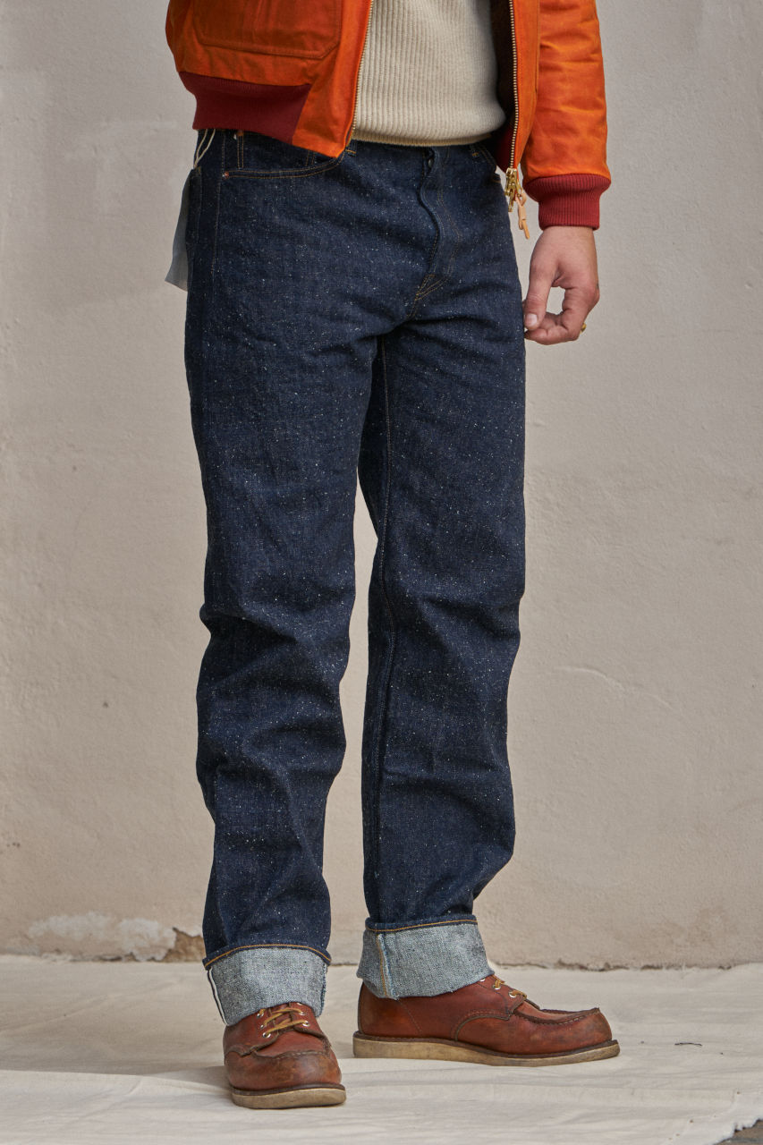 Omoto Denim 0612 Relaxed Fit 16oz Nep Selvegde | SUNSETSTAR
