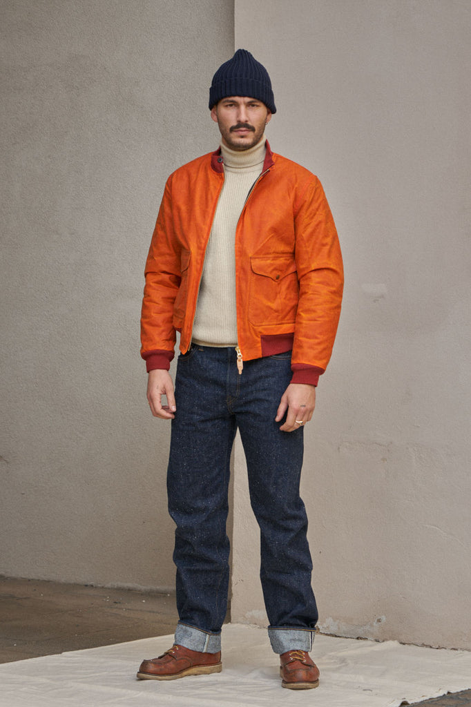 Omoto Denim 0612 Relaxed Fit 16oz Nep Selvegde