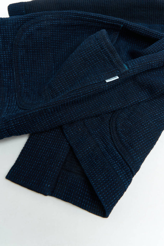 Omoto Denim 8820 Cube Sashiko Happi Kimono