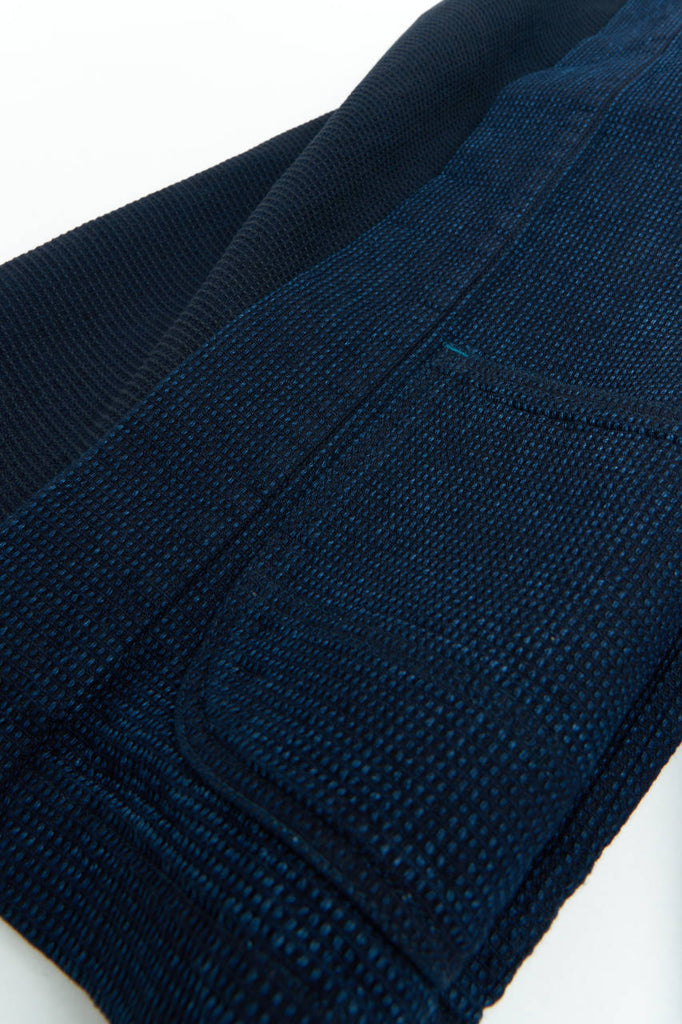 Omoto Denim 8820 Cube Sashiko Happi Kimono