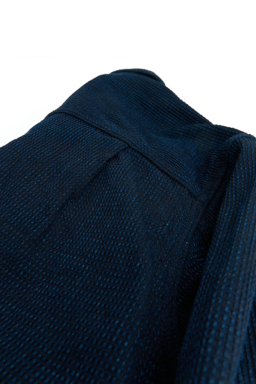 Omoto Denim 3220 Type 2 Jacket Cube Sashiko Indigo | SUNSETSTAR