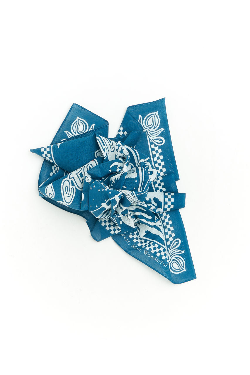 HMO BANDANA MIKADO 2025POPYOURS 限定品 HMO BANDANA MIKADO 2025POPYOURS 限定品 Omoto Denim