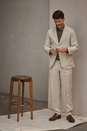 ジャケット・アウター Salvatore Piccolo Linen Shirt Jacket 50 Sato | Salvatore Piccolo