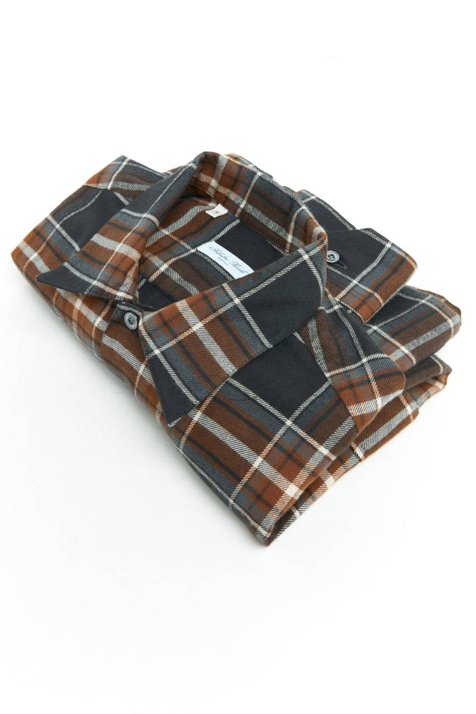 Salvatore Piccolo Overshirt Justin SW44 Plaid