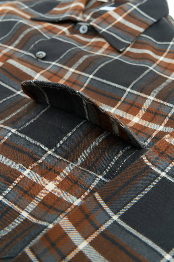 Salvatore Piccolo Overshirt Justin SW44 Plaid