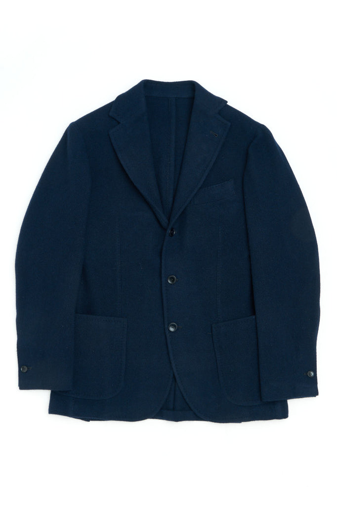 Salvatore Piccolo Giacca Panarea Virgin Wool Navy