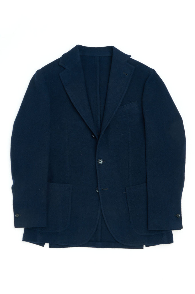 Salvatore Piccolo Giacca Panarea Virgin Wool Navy