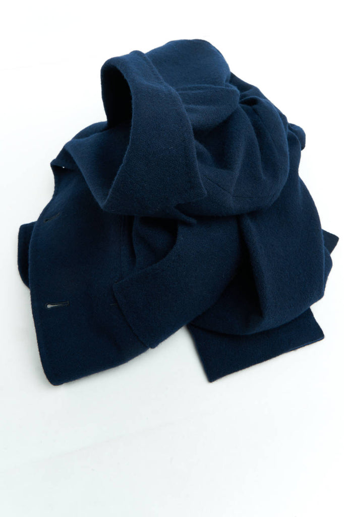 Salvatore Piccolo Giacca Panarea Virgin Wool Navy
