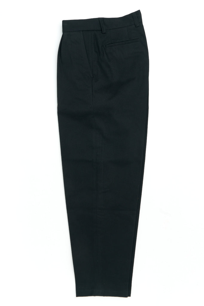 Salvatore Piccolo Pants Marcello SBY245 Brushed Twill Black